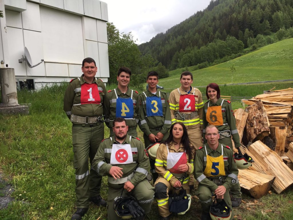 Landesfeuerwehrbewerb in St. Anton