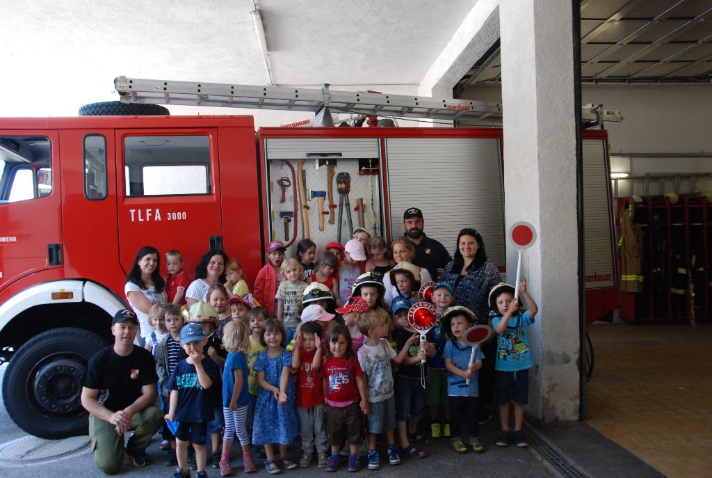 Kindergarten zu Besuch