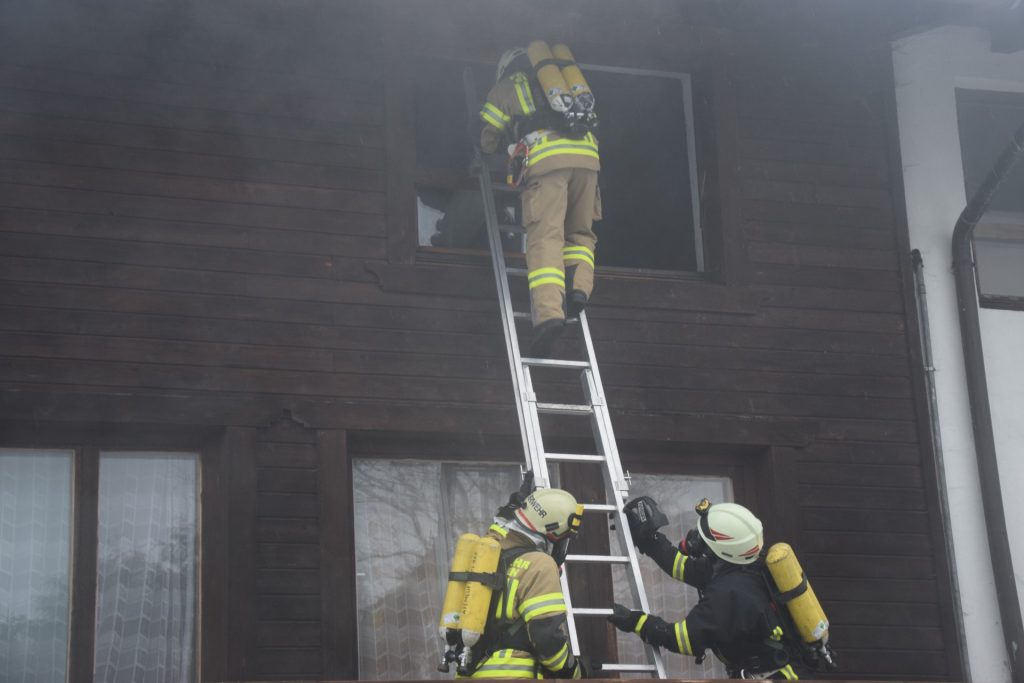 Atemschutzabschnittsübung Tulfes