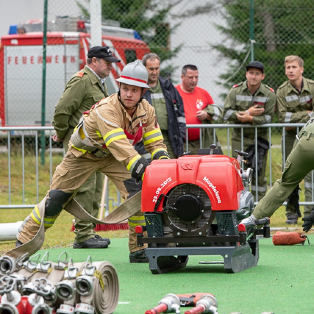 48. Bezirksfeuerwehrbewerb in Gschnitz