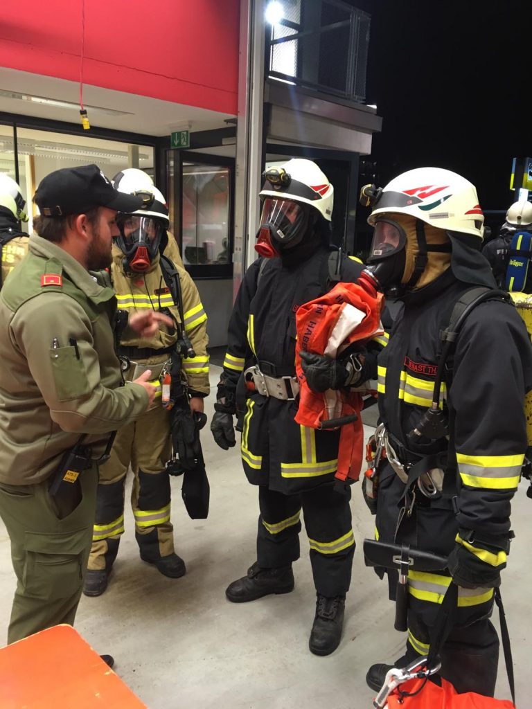 ATS-Abschnittsübung in Aldrans