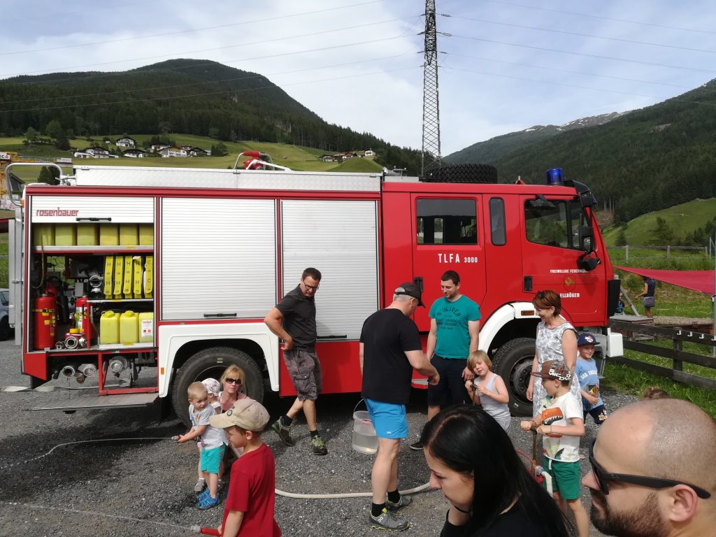 Besuch bei der Kinderkrippe