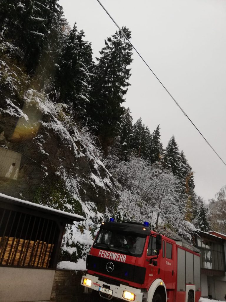 Technischer Einsatz - drohender Baumsturz