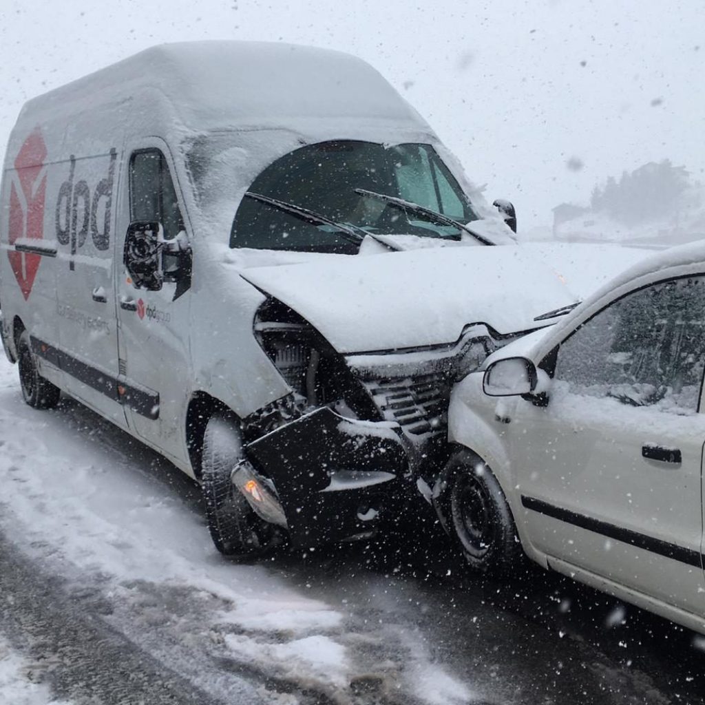 Verkehrsunfall Sachschaden Bereich Mühltal