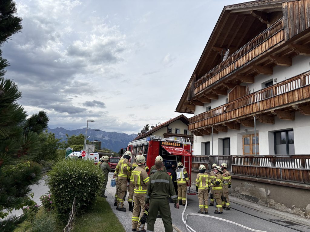 Brandeinsatz in Patsch