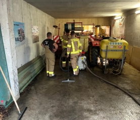 Unwettereinsatz in Patsch